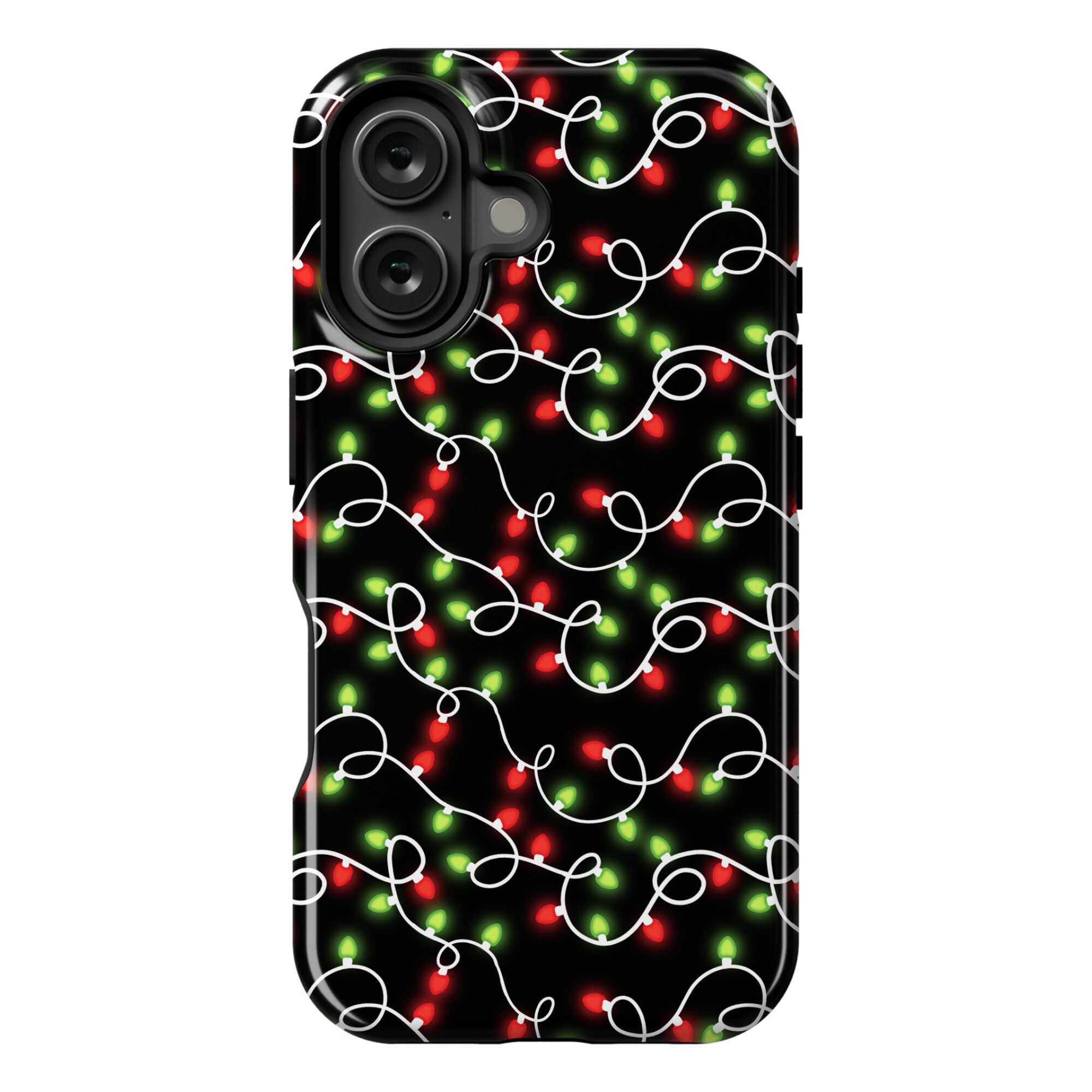 Christmas Lights Pattern Phone Case